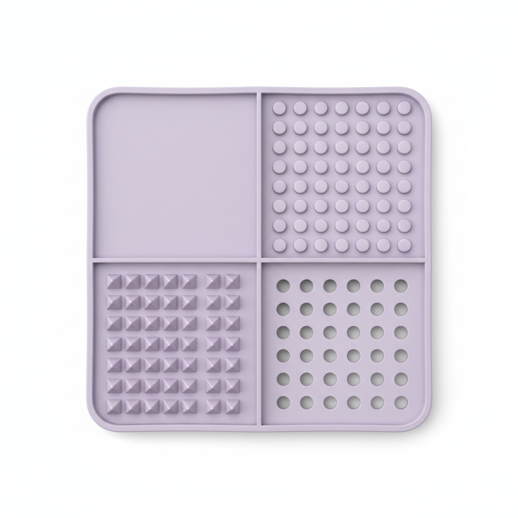 Tapis de Léchage Zen pour Chien — Anti-Stress & Anti-Étouffement