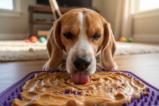 Tapis de Léchage Zen pour Chien — Anti-Stress & Anti-Étouffement
